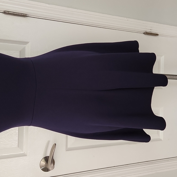 Urban Rose Navy A Line Dress - Picture 11 of 13